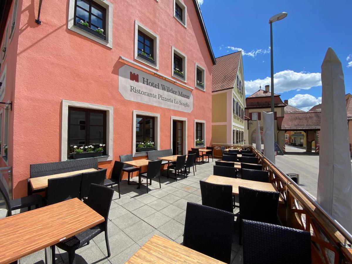 Hotel Wilder Mann Feuchtwangen Εξωτερικό φωτογραφία
