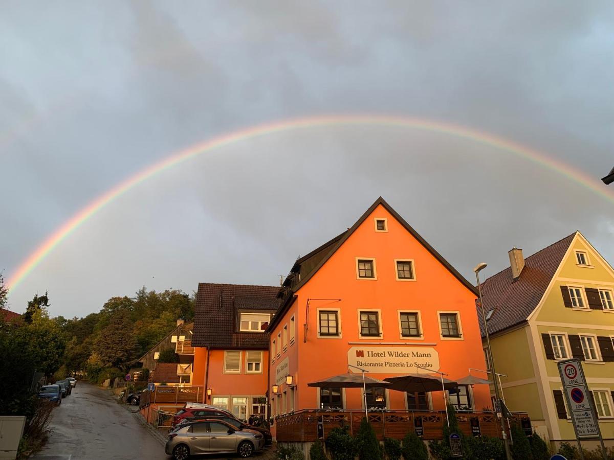 Hotel Wilder Mann Feuchtwangen Εξωτερικό φωτογραφία